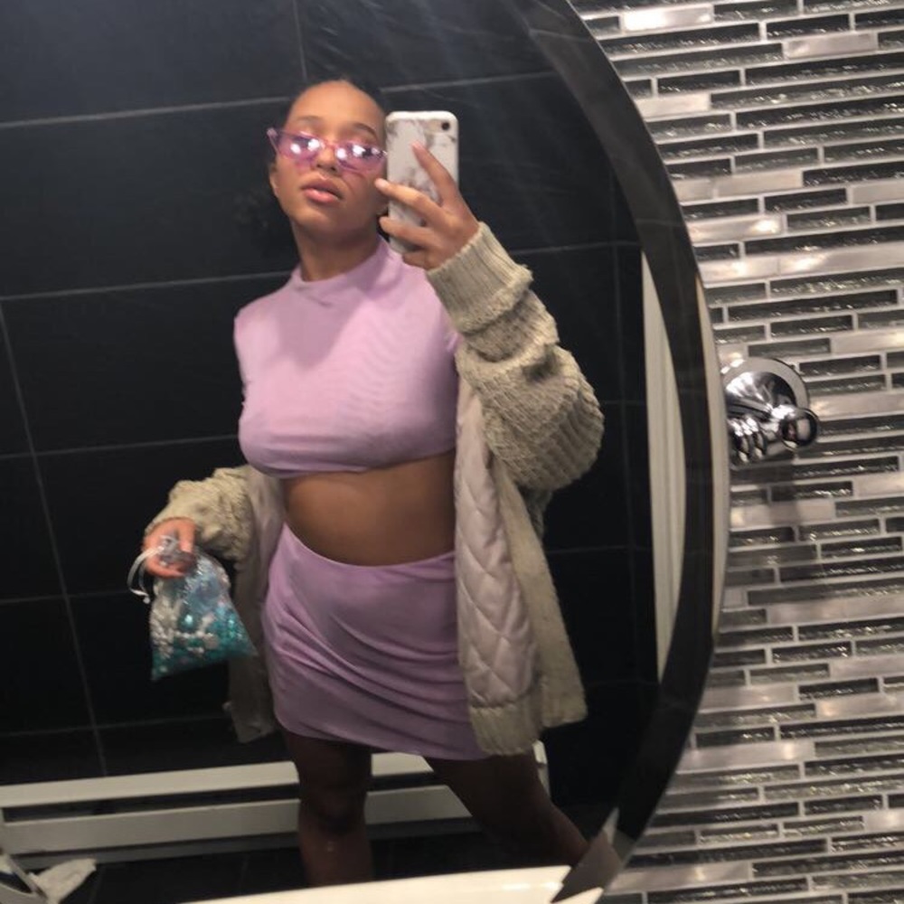 Skirt matching set